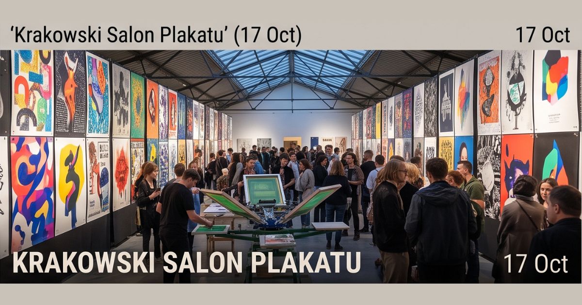 Krakowski Salon Plakatu Autorskiego & Targi Sitodruku